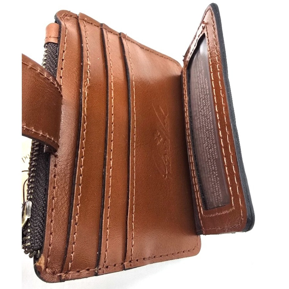 Patricia Nash Cassis Leather ID Credit Card Case Watercolor Butterfly Wallet - Picture 5 of 5